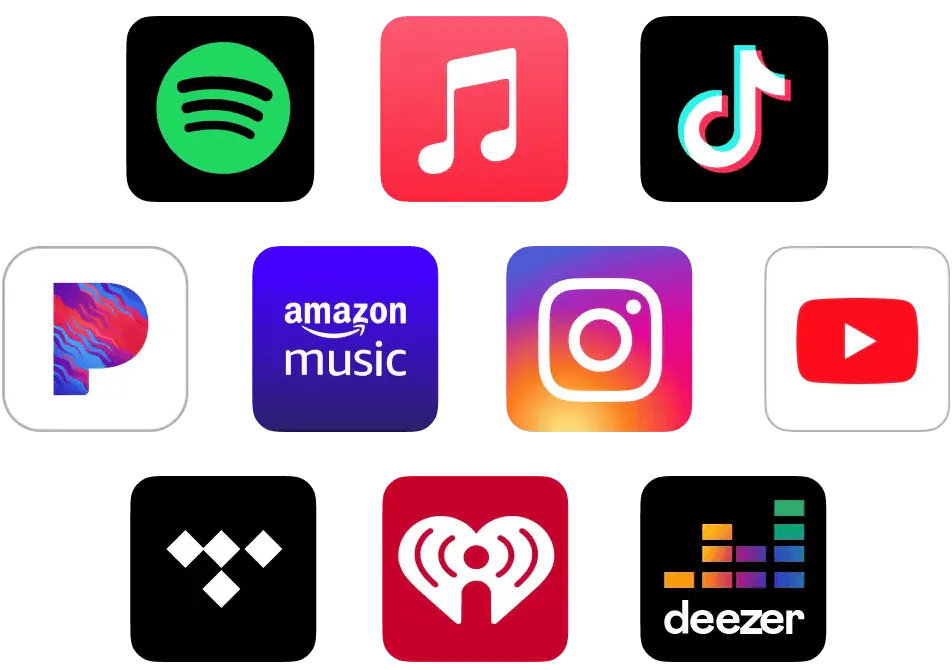 Streaming service logos