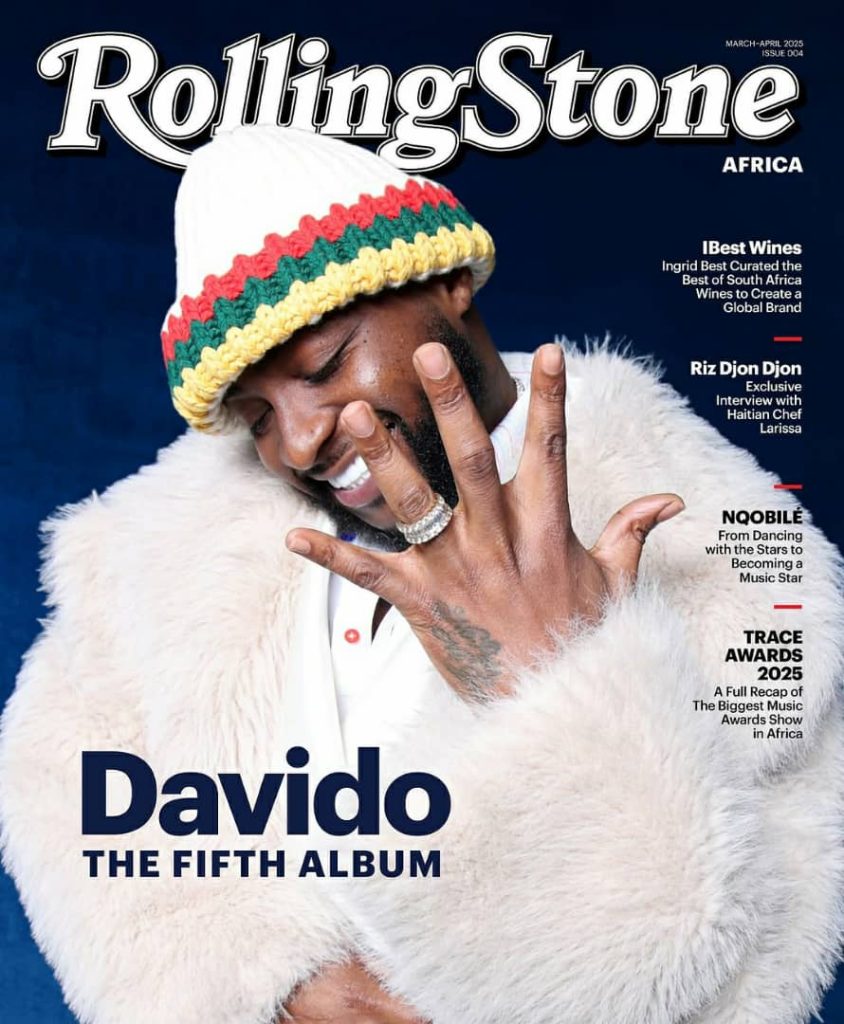 Davido for Rollingstone