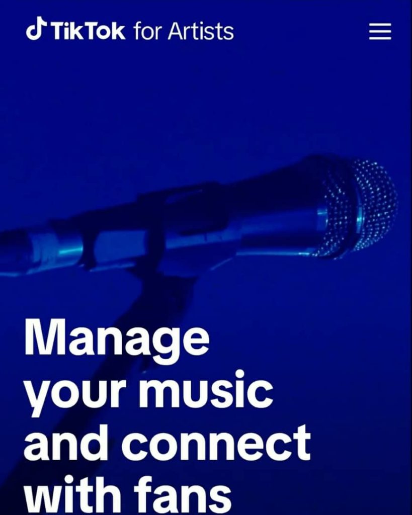 TikTok for Artist