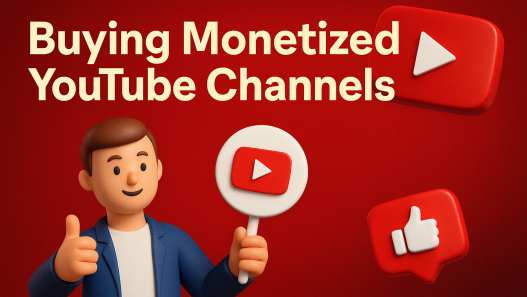Buy YouTube Channels